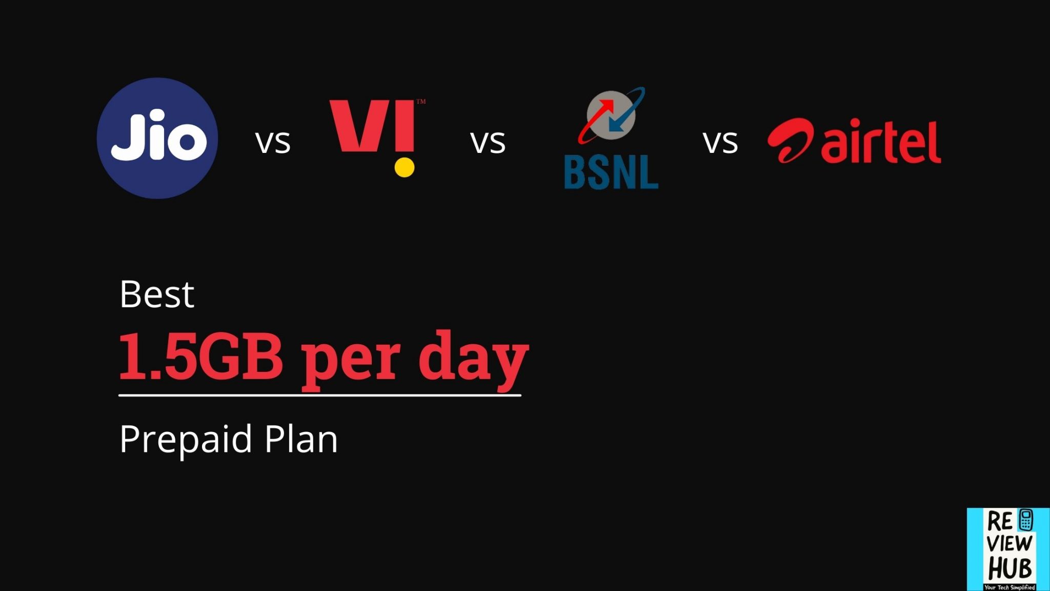 Best 1.5GB per day prepaid plan