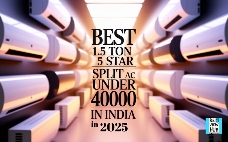 Best 1.5 Ton 5 Star Split AC Under 40000 in India in 2025