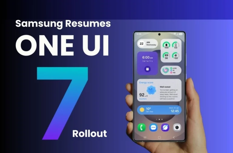 Samsung One UI 7 Rollout Resumes